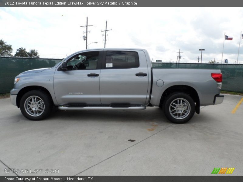  2012 Tundra Texas Edition CrewMax Silver Sky Metallic