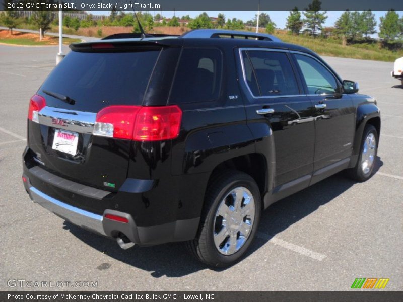 Onyx Black / Light Titanium 2012 GMC Terrain SLT