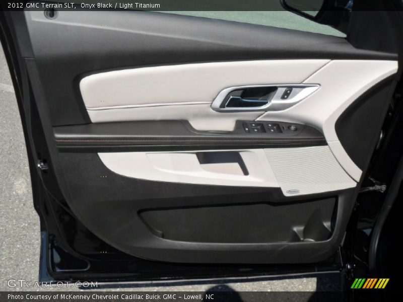 Onyx Black / Light Titanium 2012 GMC Terrain SLT