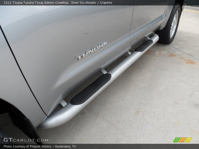 Silver Sky Metallic / Graphite 2012 Toyota Tundra Texas Edition CrewMax