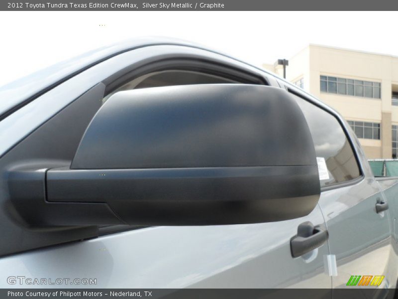 Silver Sky Metallic / Graphite 2012 Toyota Tundra Texas Edition CrewMax