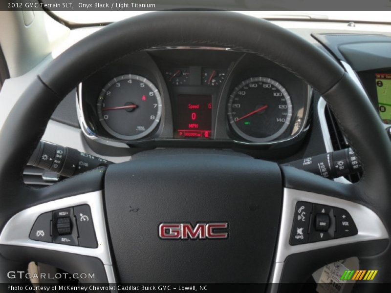 Onyx Black / Light Titanium 2012 GMC Terrain SLT