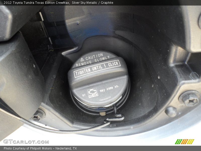 Silver Sky Metallic / Graphite 2012 Toyota Tundra Texas Edition CrewMax