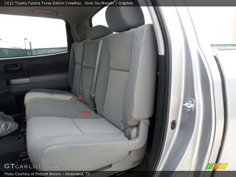 Silver Sky Metallic / Graphite 2012 Toyota Tundra Texas Edition CrewMax