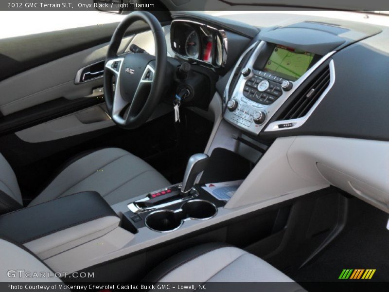 Onyx Black / Light Titanium 2012 GMC Terrain SLT