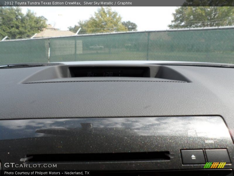 Silver Sky Metallic / Graphite 2012 Toyota Tundra Texas Edition CrewMax