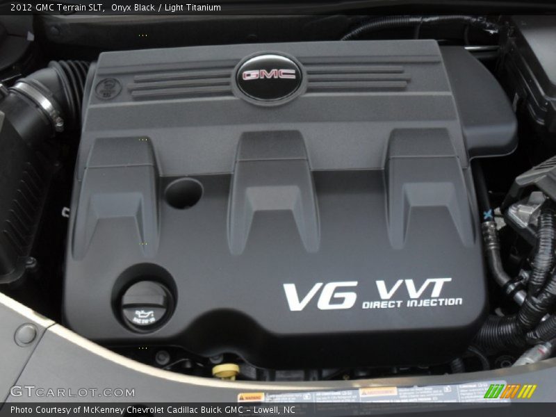 Onyx Black / Light Titanium 2012 GMC Terrain SLT