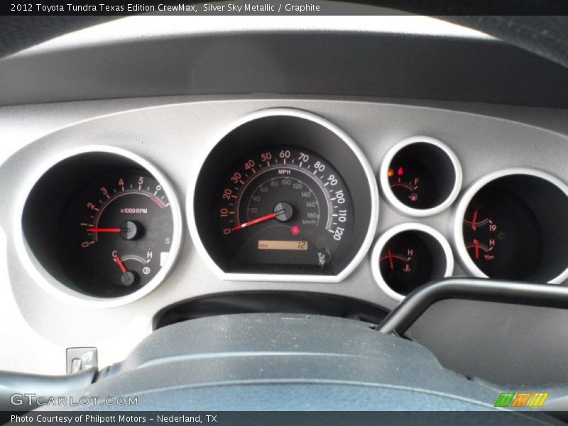  2012 Tundra Texas Edition CrewMax Texas Edition CrewMax Gauges