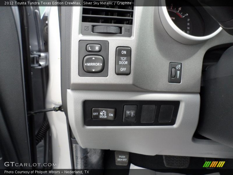 Silver Sky Metallic / Graphite 2012 Toyota Tundra Texas Edition CrewMax