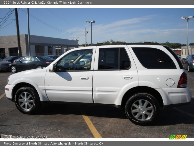 Olympic White / Light Cashmere 2004 Buick Rainier CXL AWD