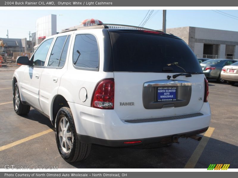 Olympic White / Light Cashmere 2004 Buick Rainier CXL AWD
