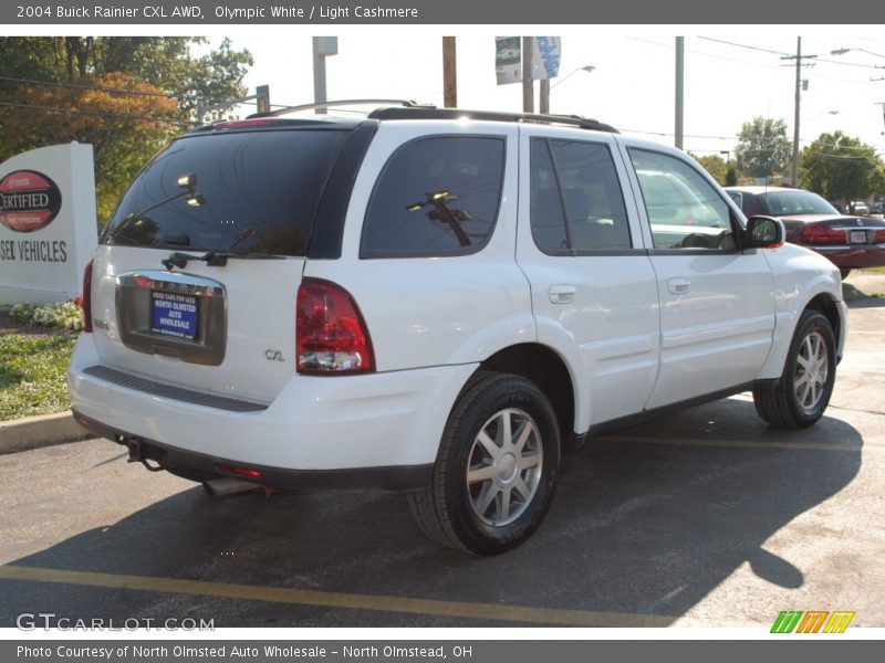 Olympic White / Light Cashmere 2004 Buick Rainier CXL AWD