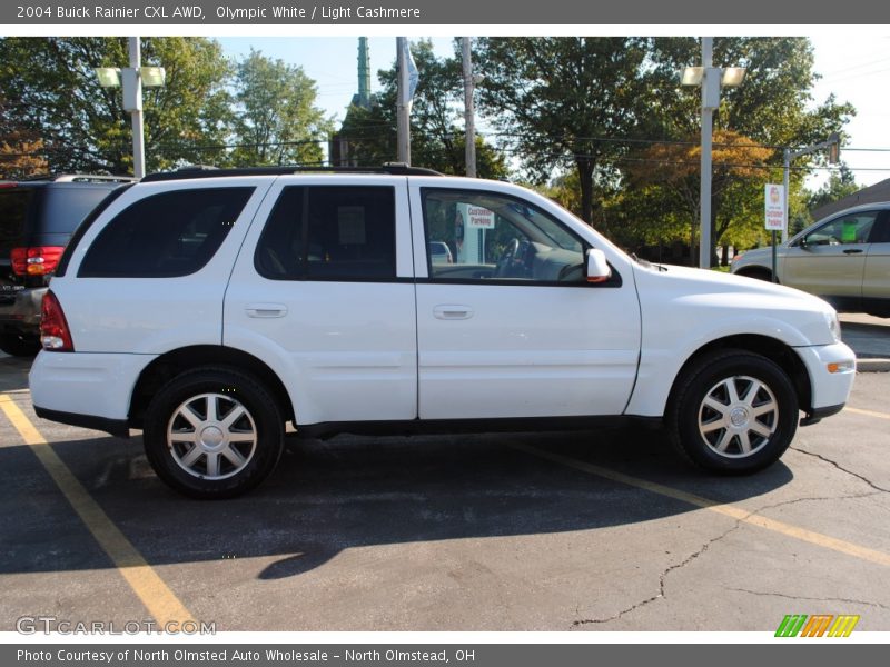 Olympic White / Light Cashmere 2004 Buick Rainier CXL AWD