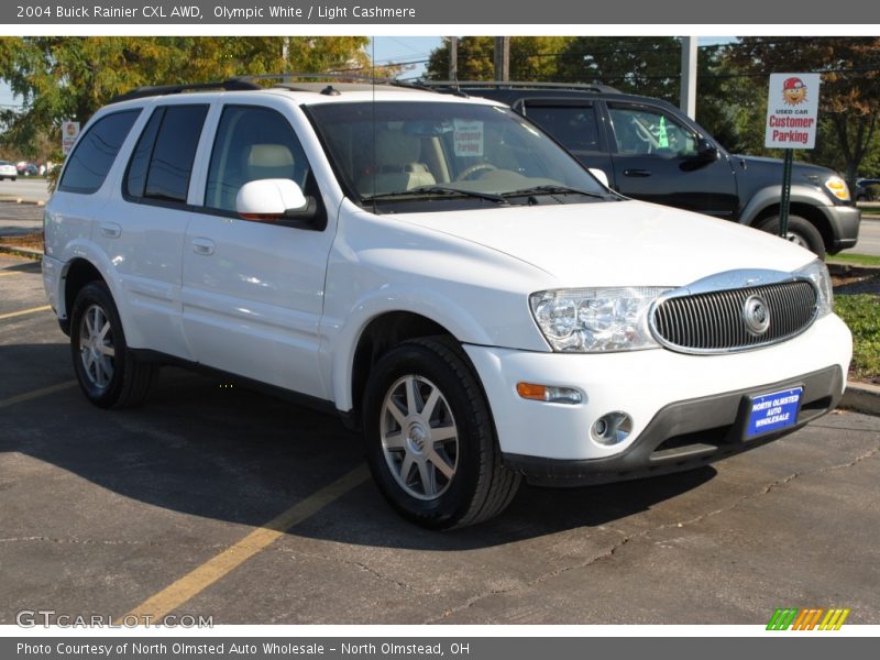 Olympic White / Light Cashmere 2004 Buick Rainier CXL AWD