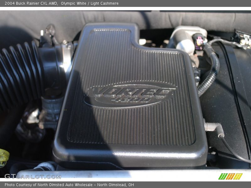Olympic White / Light Cashmere 2004 Buick Rainier CXL AWD