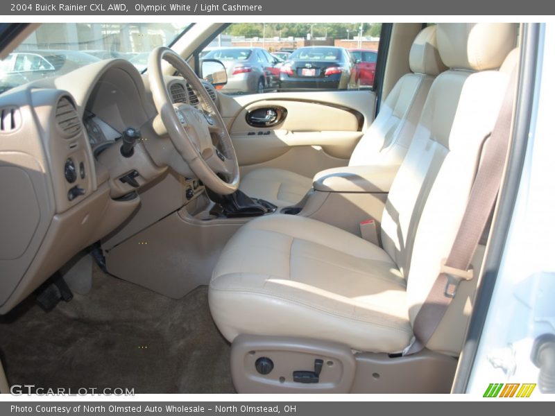 Olympic White / Light Cashmere 2004 Buick Rainier CXL AWD