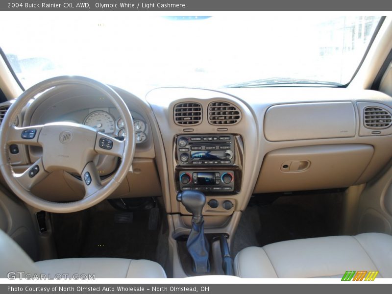 Olympic White / Light Cashmere 2004 Buick Rainier CXL AWD