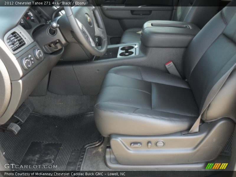  2012 Tahoe Z71 4x4 Ebony Interior