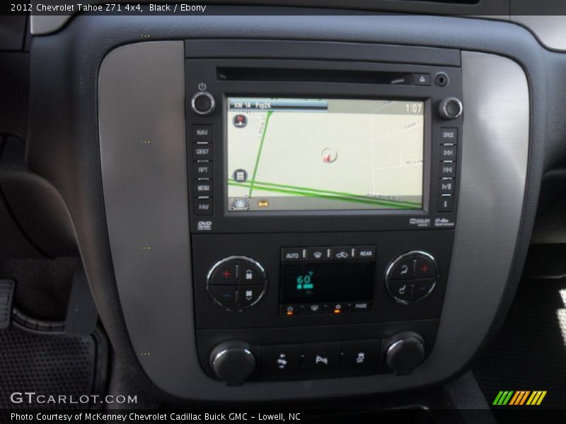Black / Ebony 2012 Chevrolet Tahoe Z71 4x4