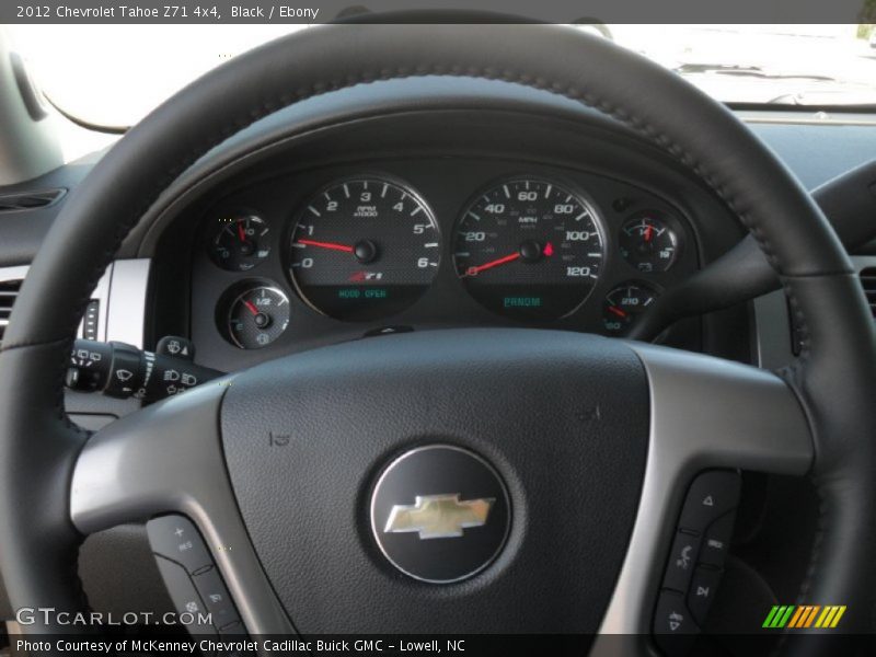 Black / Ebony 2012 Chevrolet Tahoe Z71 4x4