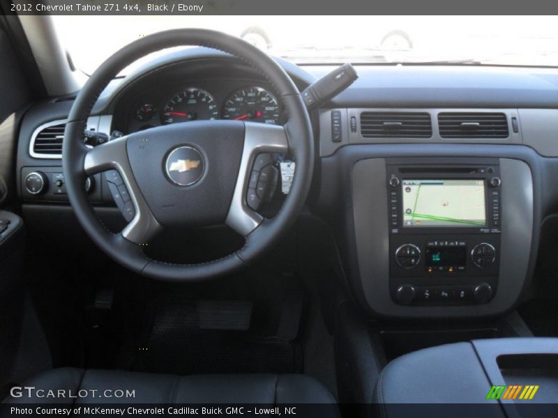 Black / Ebony 2012 Chevrolet Tahoe Z71 4x4