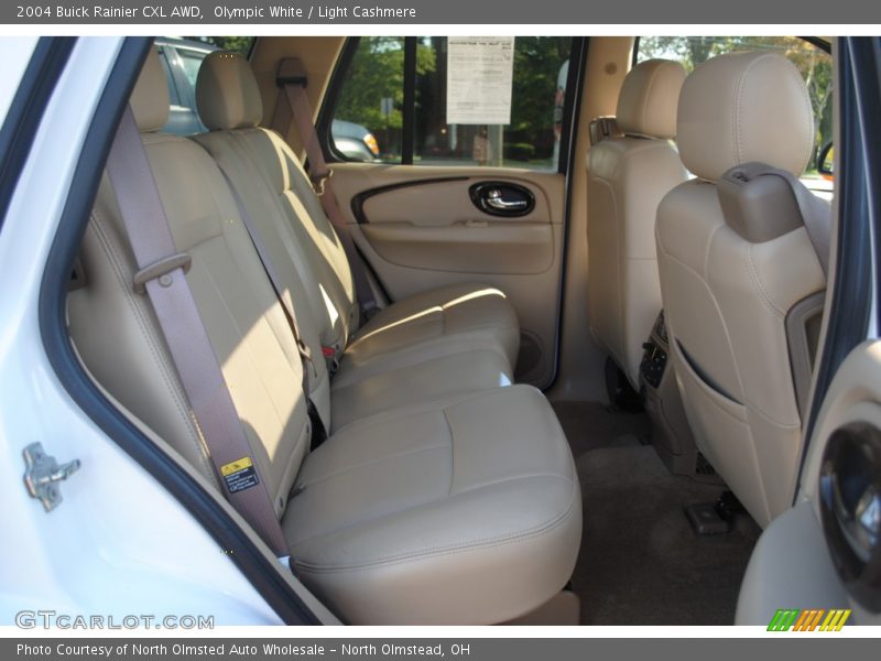 Olympic White / Light Cashmere 2004 Buick Rainier CXL AWD