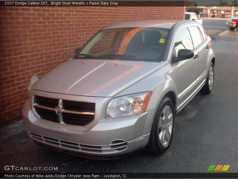 Bright Silver Metallic / Pastel Slate Gray 2007 Dodge Caliber SXT