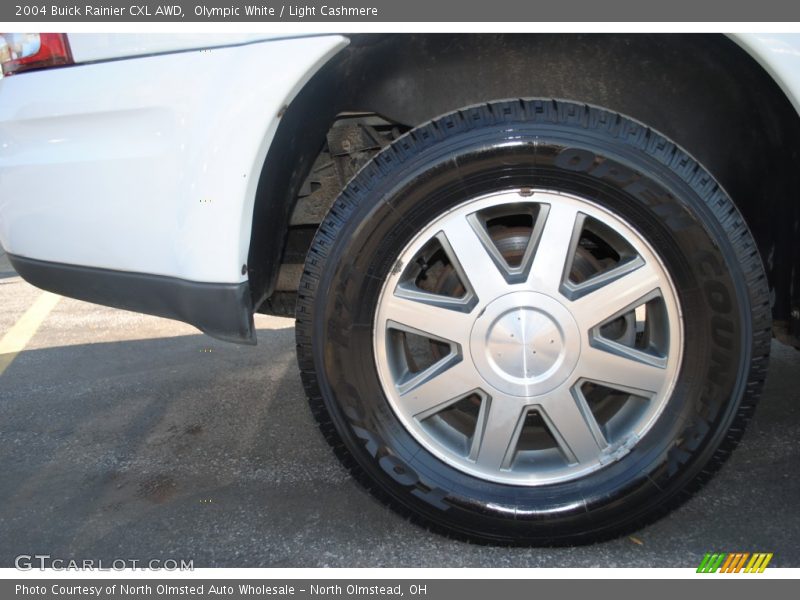 Olympic White / Light Cashmere 2004 Buick Rainier CXL AWD