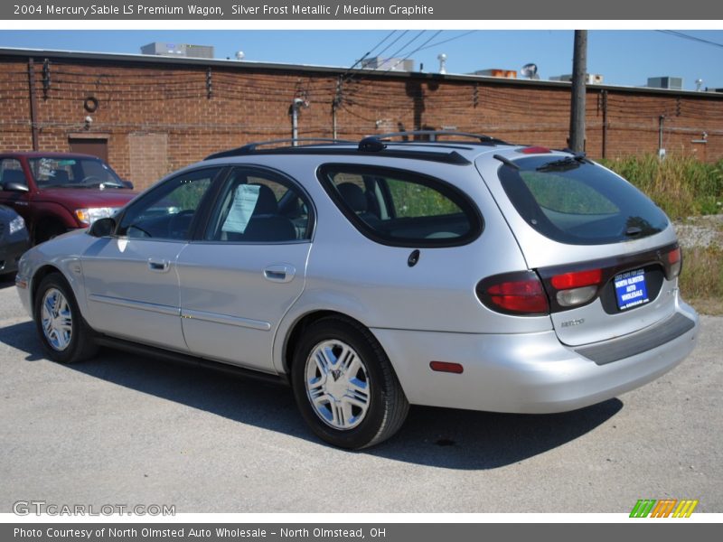 Silver Frost Metallic / Medium Graphite 2004 Mercury Sable LS Premium Wagon