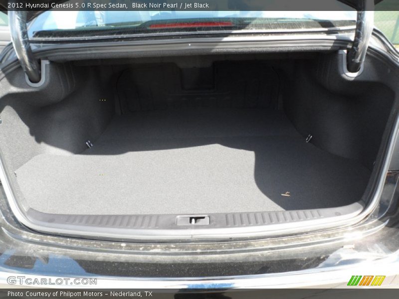  2012 Genesis 5.0 R Spec Sedan Trunk