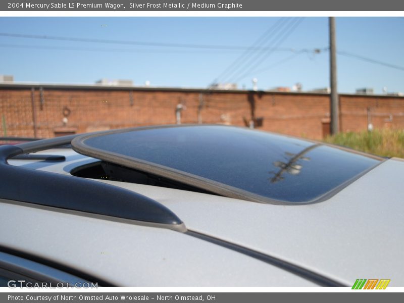 Silver Frost Metallic / Medium Graphite 2004 Mercury Sable LS Premium Wagon