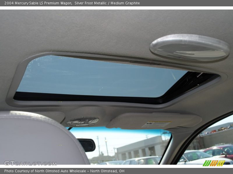 Silver Frost Metallic / Medium Graphite 2004 Mercury Sable LS Premium Wagon