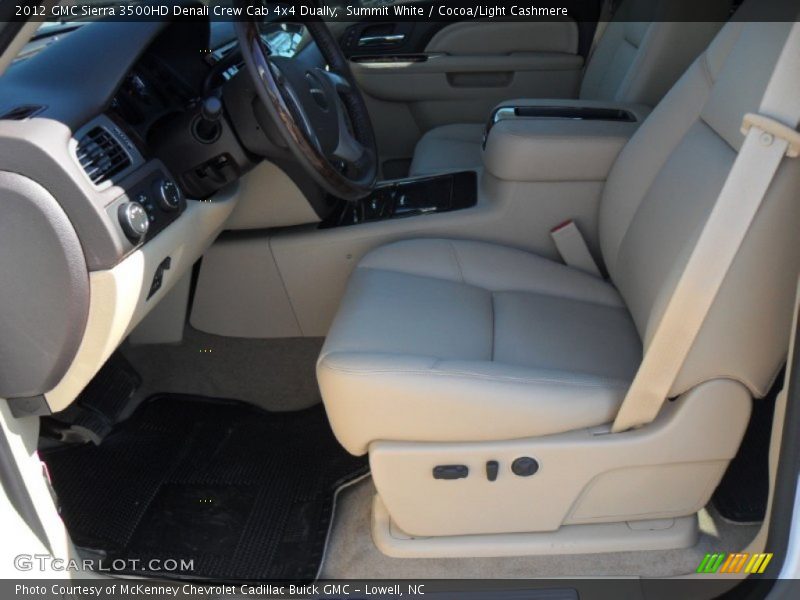  2012 Sierra 3500HD Denali Crew Cab 4x4 Dually Cocoa/Light Cashmere Interior