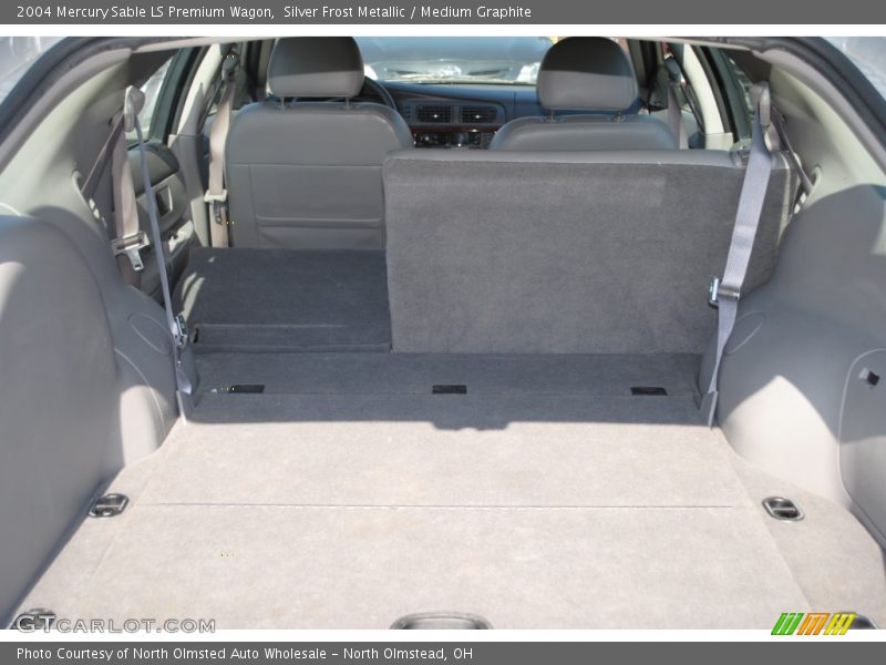 Silver Frost Metallic / Medium Graphite 2004 Mercury Sable LS Premium Wagon