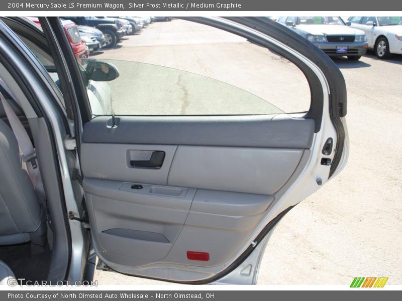 Silver Frost Metallic / Medium Graphite 2004 Mercury Sable LS Premium Wagon