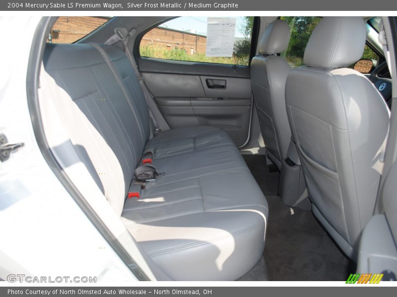 Silver Frost Metallic / Medium Graphite 2004 Mercury Sable LS Premium Wagon