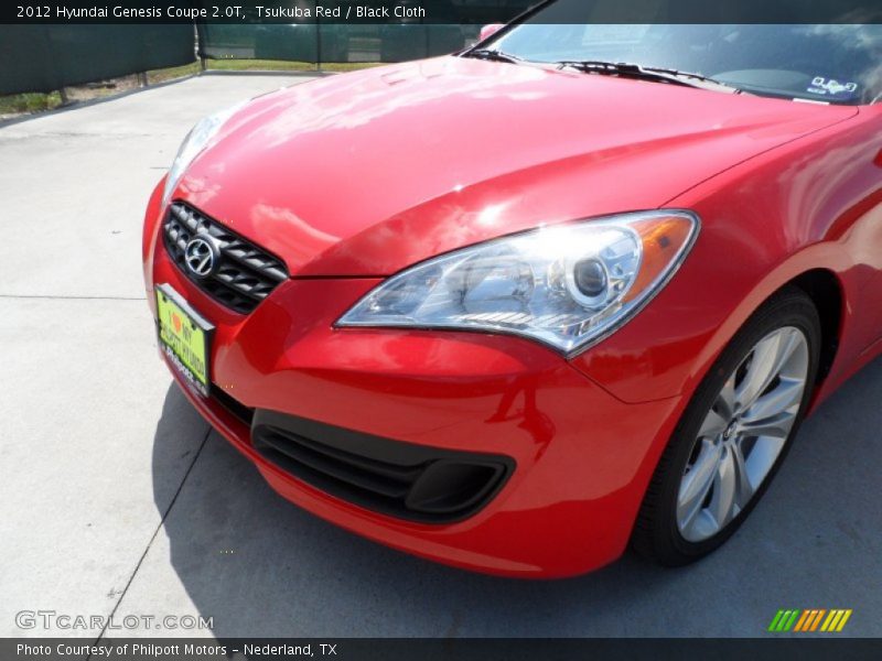 Tsukuba Red / Black Cloth 2012 Hyundai Genesis Coupe 2.0T