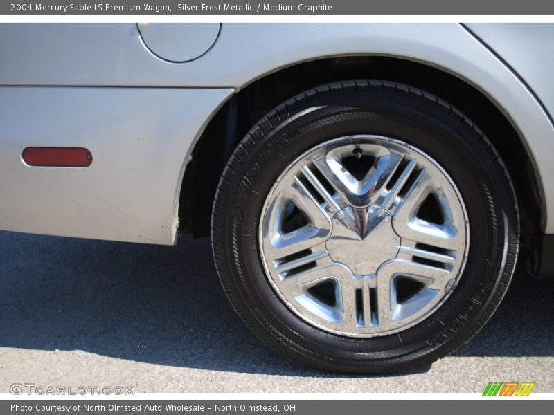 Silver Frost Metallic / Medium Graphite 2004 Mercury Sable LS Premium Wagon