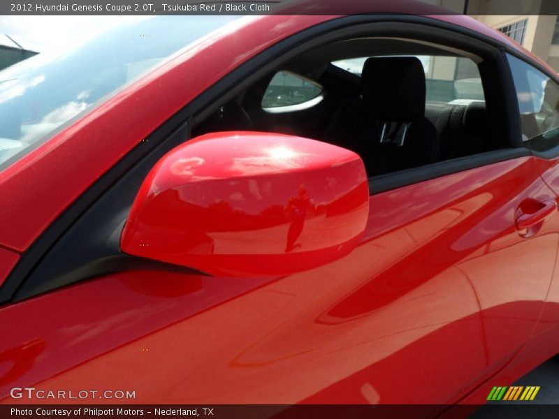 Tsukuba Red / Black Cloth 2012 Hyundai Genesis Coupe 2.0T