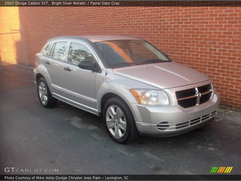 Bright Silver Metallic / Pastel Slate Gray 2007 Dodge Caliber SXT