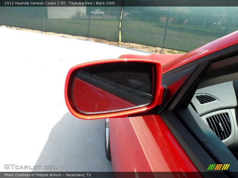 Tsukuba Red / Black Cloth 2012 Hyundai Genesis Coupe 2.0T
