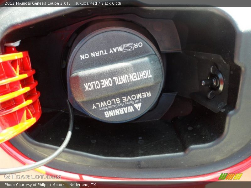 Tsukuba Red / Black Cloth 2012 Hyundai Genesis Coupe 2.0T