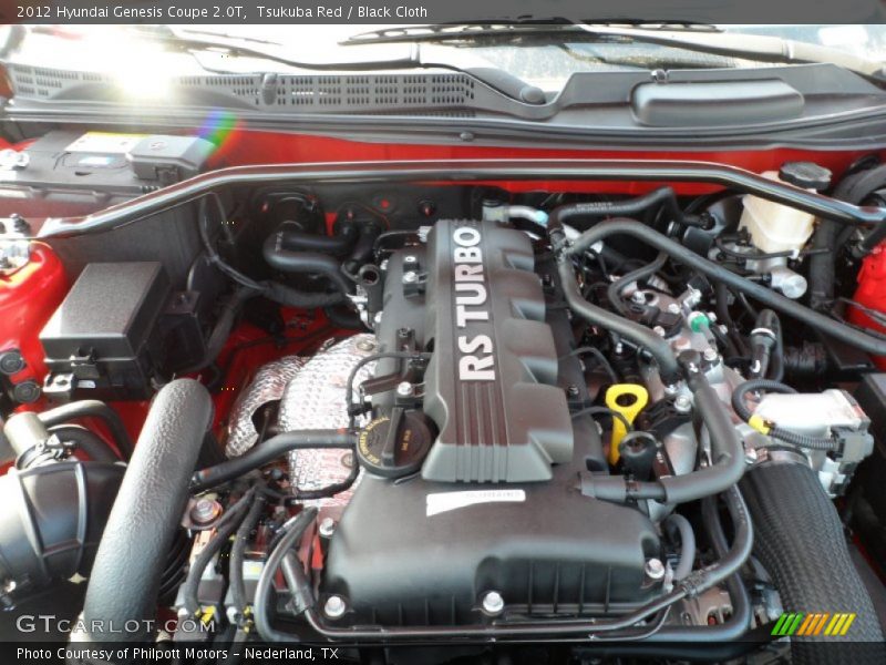  2012 Genesis Coupe 2.0T Engine - 2.0 Liter Turbocharged DOHC 16-Valve Dual-CVVT 4 Cylinder