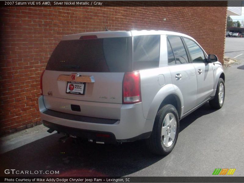 Silver Nickel Metallic / Gray 2007 Saturn VUE V6 AWD