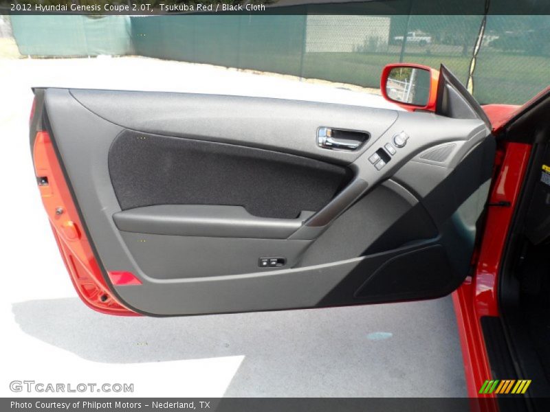 Tsukuba Red / Black Cloth 2012 Hyundai Genesis Coupe 2.0T