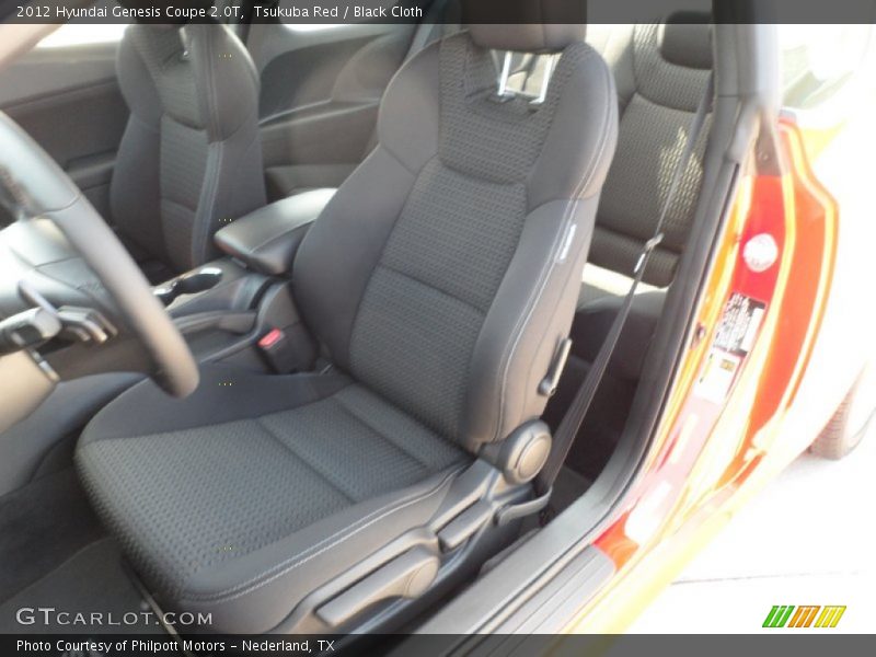 Tsukuba Red / Black Cloth 2012 Hyundai Genesis Coupe 2.0T
