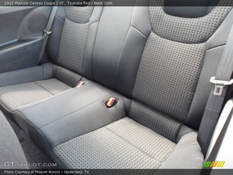 Tsukuba Red / Black Cloth 2012 Hyundai Genesis Coupe 2.0T