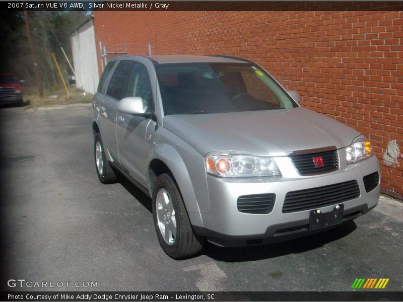 Silver Nickel Metallic / Gray 2007 Saturn VUE V6 AWD