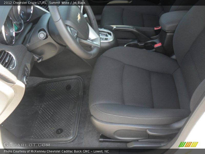 Summit White / Jet Black 2012 Chevrolet Cruze LT/RS