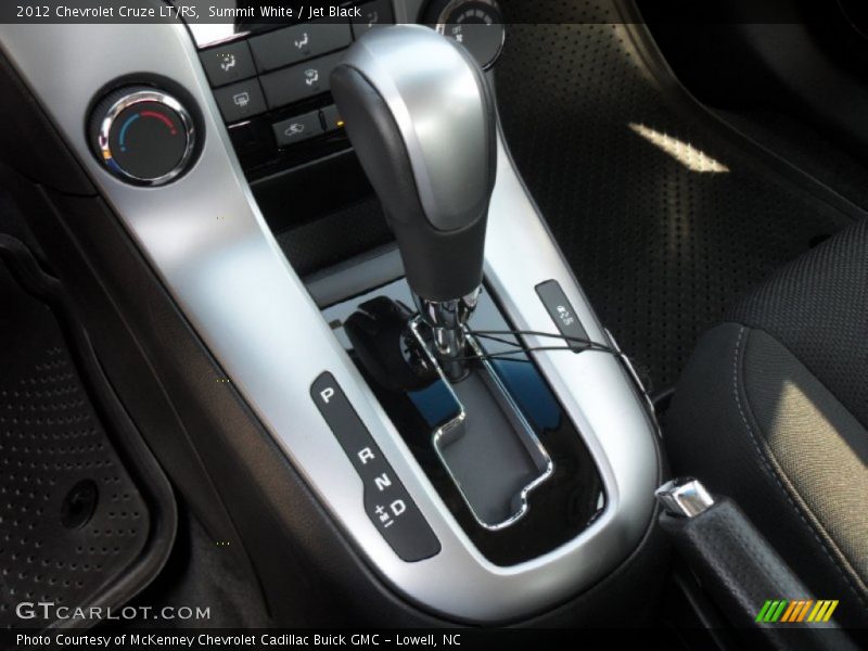 Summit White / Jet Black 2012 Chevrolet Cruze LT/RS